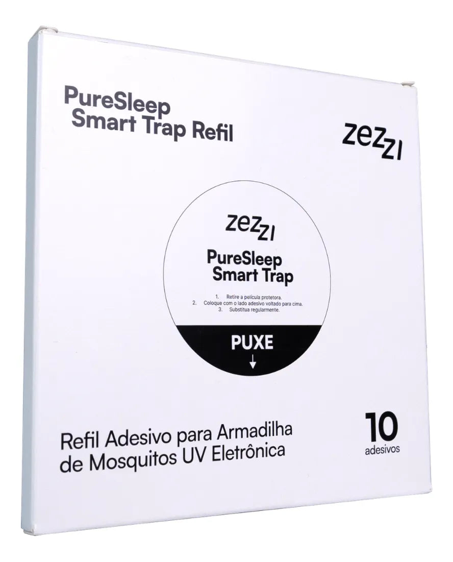 Refil adesivo para armadilha de mosquitos UV eletrônica Zezzi Pure Sleep Smart Trap