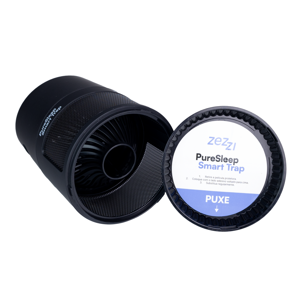 Armadilha de Mosquitos UV Eletrônica Zezzi Pure Sleep Smart Trap
