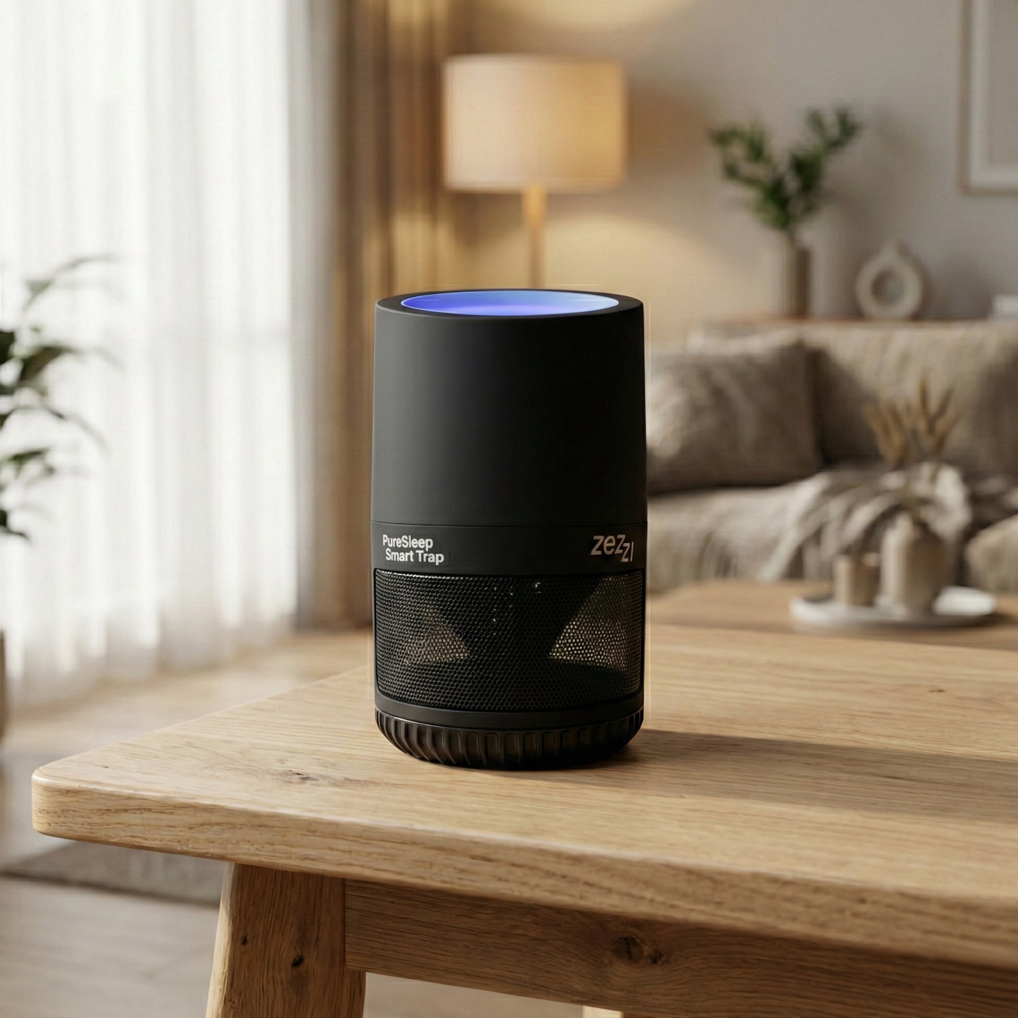 Armadilha de Mosquitos UV Eletrônica Zezzi Pure Sleep Smart Trap